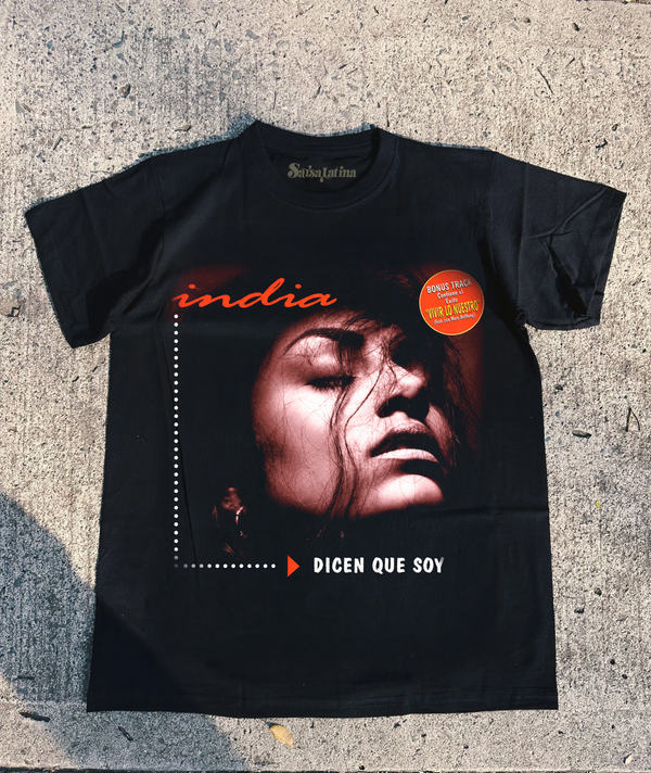 Camiseta Negra India dicen que soy