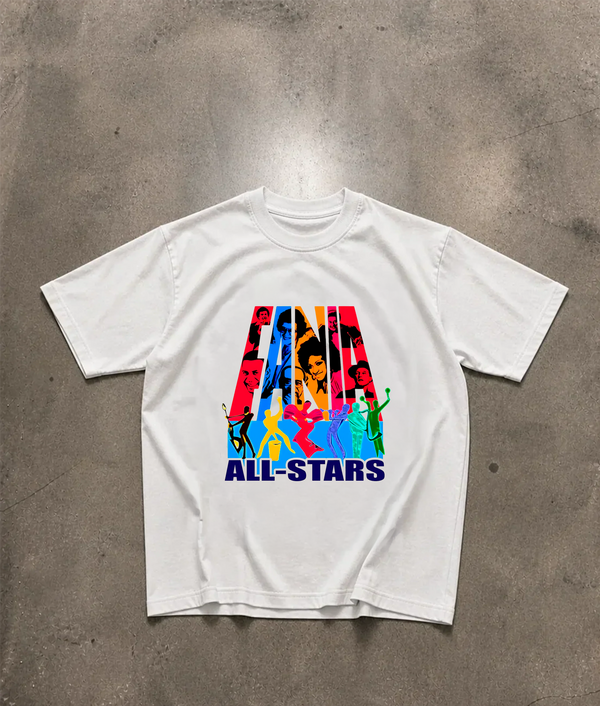 Camiseta Blanca FANIA COLORES