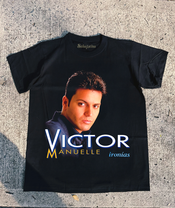 Camiseta Negra Victor Manuelle