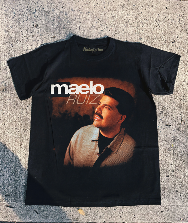Camiseta Negra Maelo ruiz