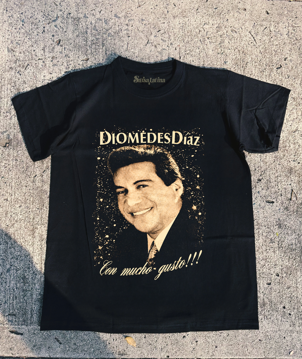 Camiseta Negra Diomedes Diaz