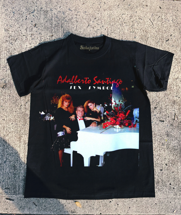 Camiseta Negra Adalberto Santiago