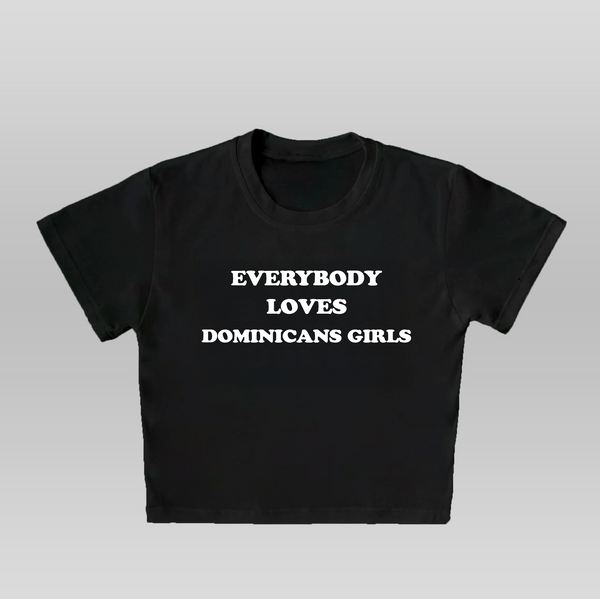 Diminicans girl - BABY TEE/CROP TOP