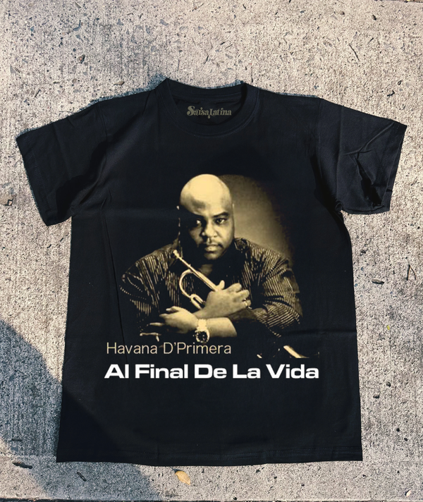 Camiseta Negra Al final de la vida