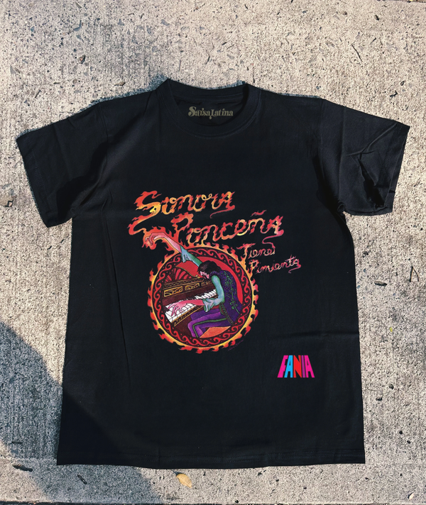Camiseta Negra Sonora Ponceña V2
