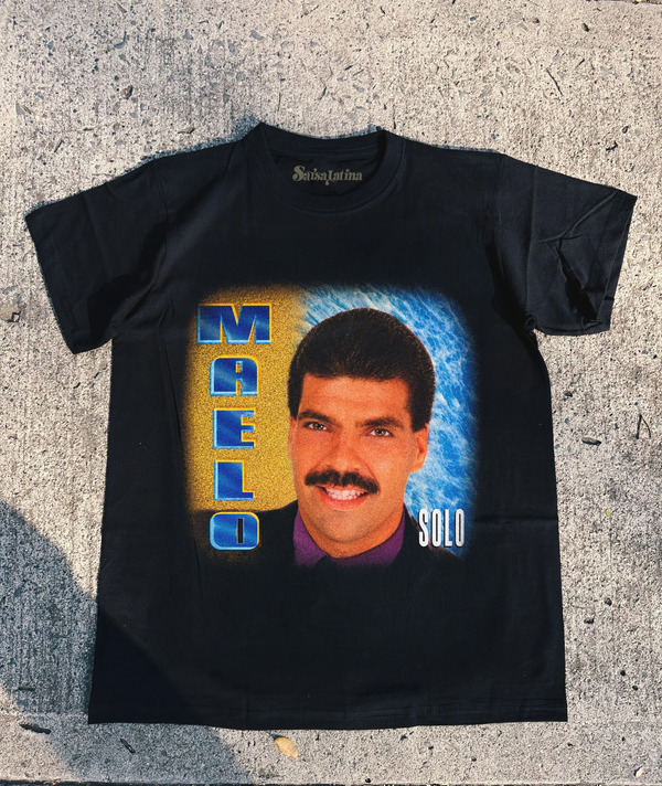 Camiseta Negra Maelo solo