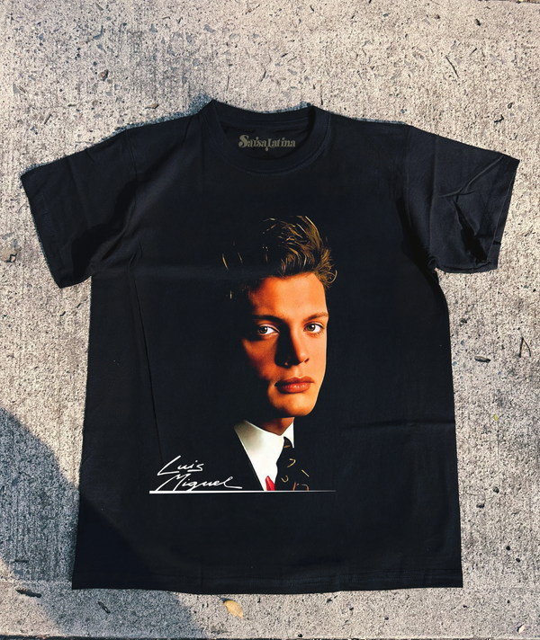 Camiseta Negra Luis miguel