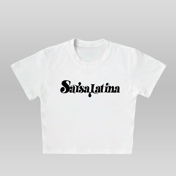 SALSALATINA- BABY TEE/CROP TOP