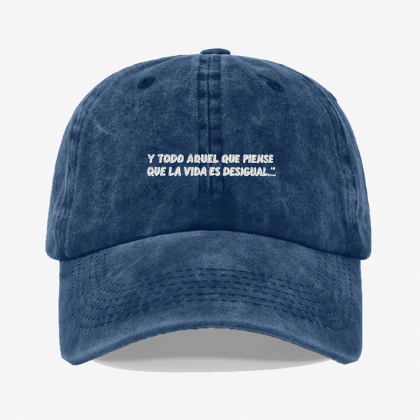 Gorra Prelavada- Todo aquel